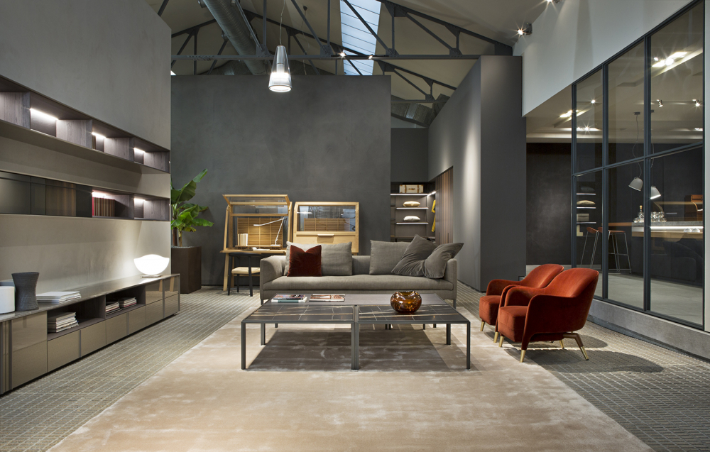 Paul Sofa by Vincent Van Duysen and D.151.4 by Gio Ponti