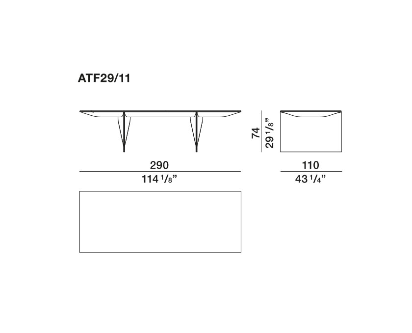 Ava Table - ATF29/11