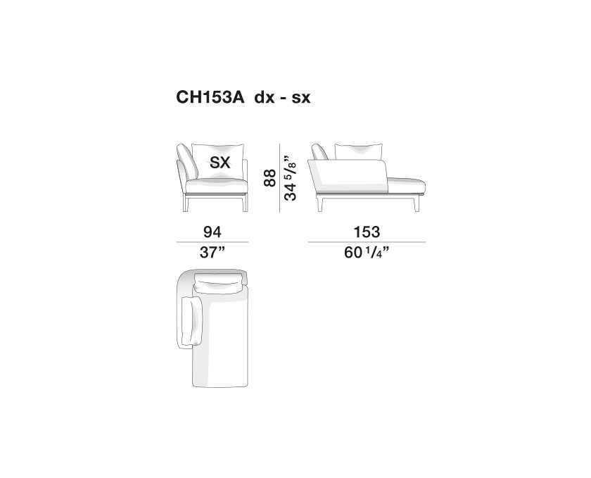 Chelsea Sofas - CH153A-dx-sx