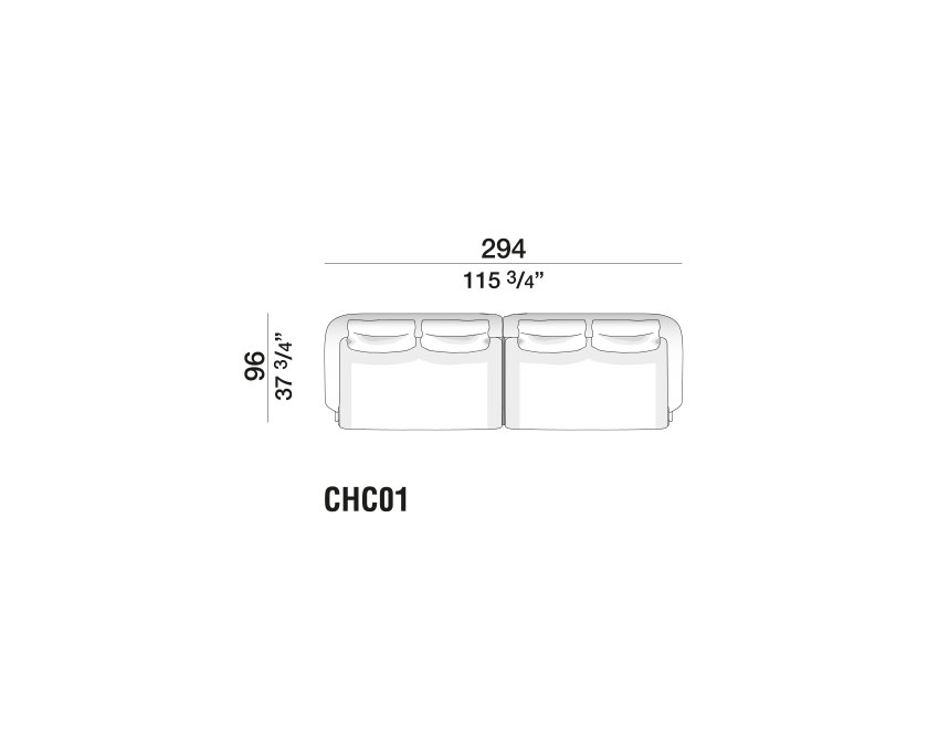Chelsea sofas - CHC01