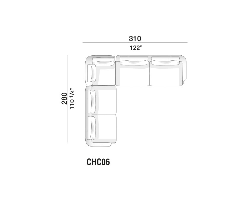 Chelsea sofas - CHC06