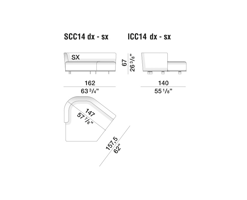 Cleo - SCC14 dx sx ICC14 dx sx
