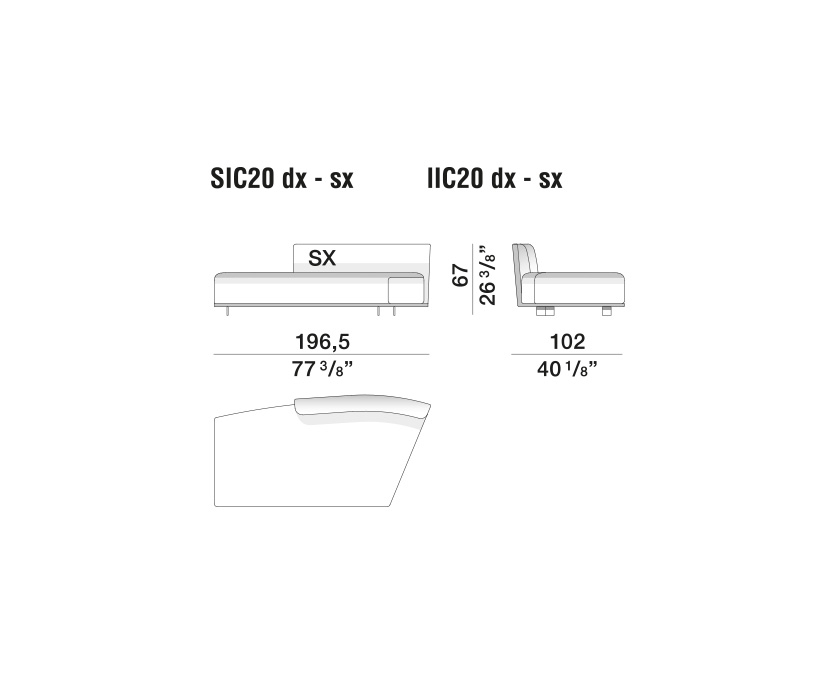 Cleo - SIC20 dx sx IIC20 dx sx