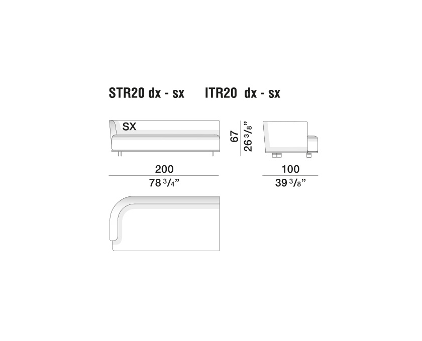 Cleo - STR20 dx sx ITR20 dx sx