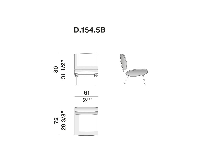 Gio Ponti - Round d.154.5 - B