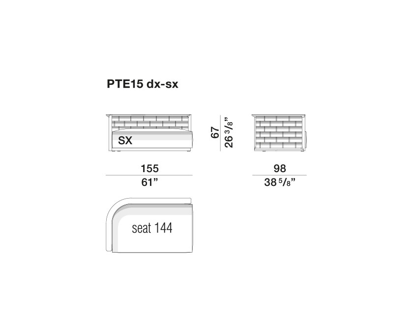 Palinfrasca PTE15 DX-SX