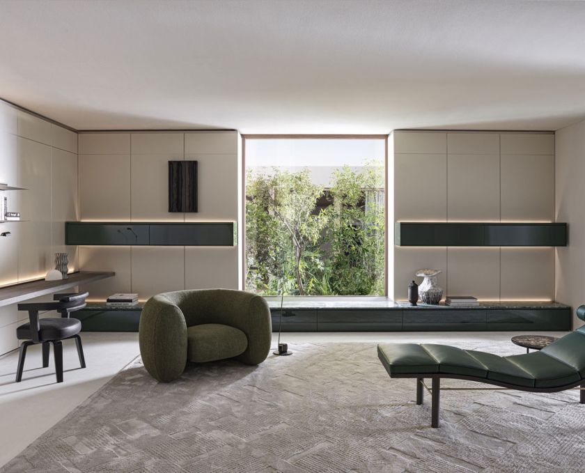 Pass-Word Evolution - Bookshelves and multimedia (Indoor) - Molteni