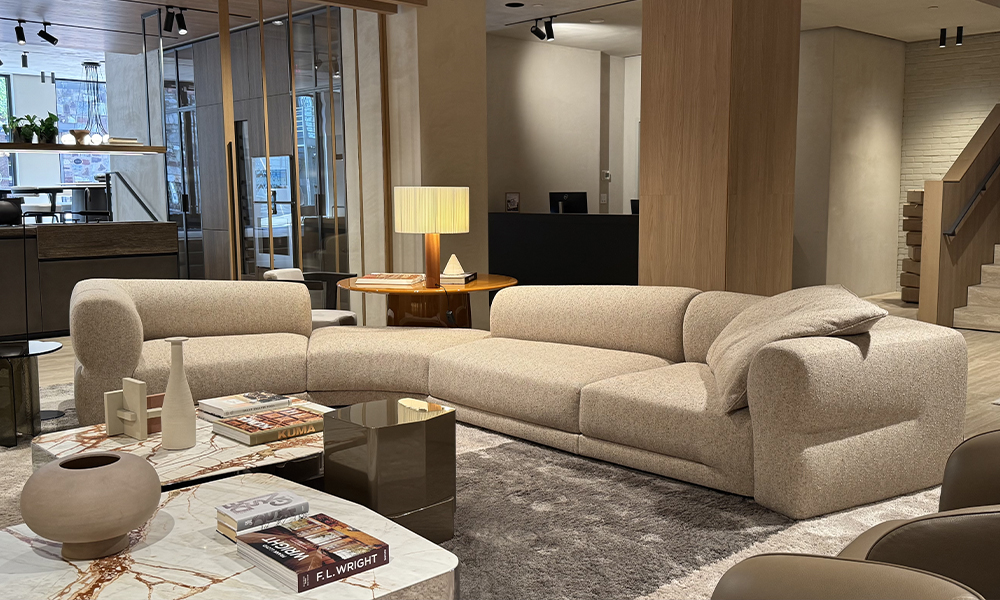Emile Sofa / Mateo Lounge Table