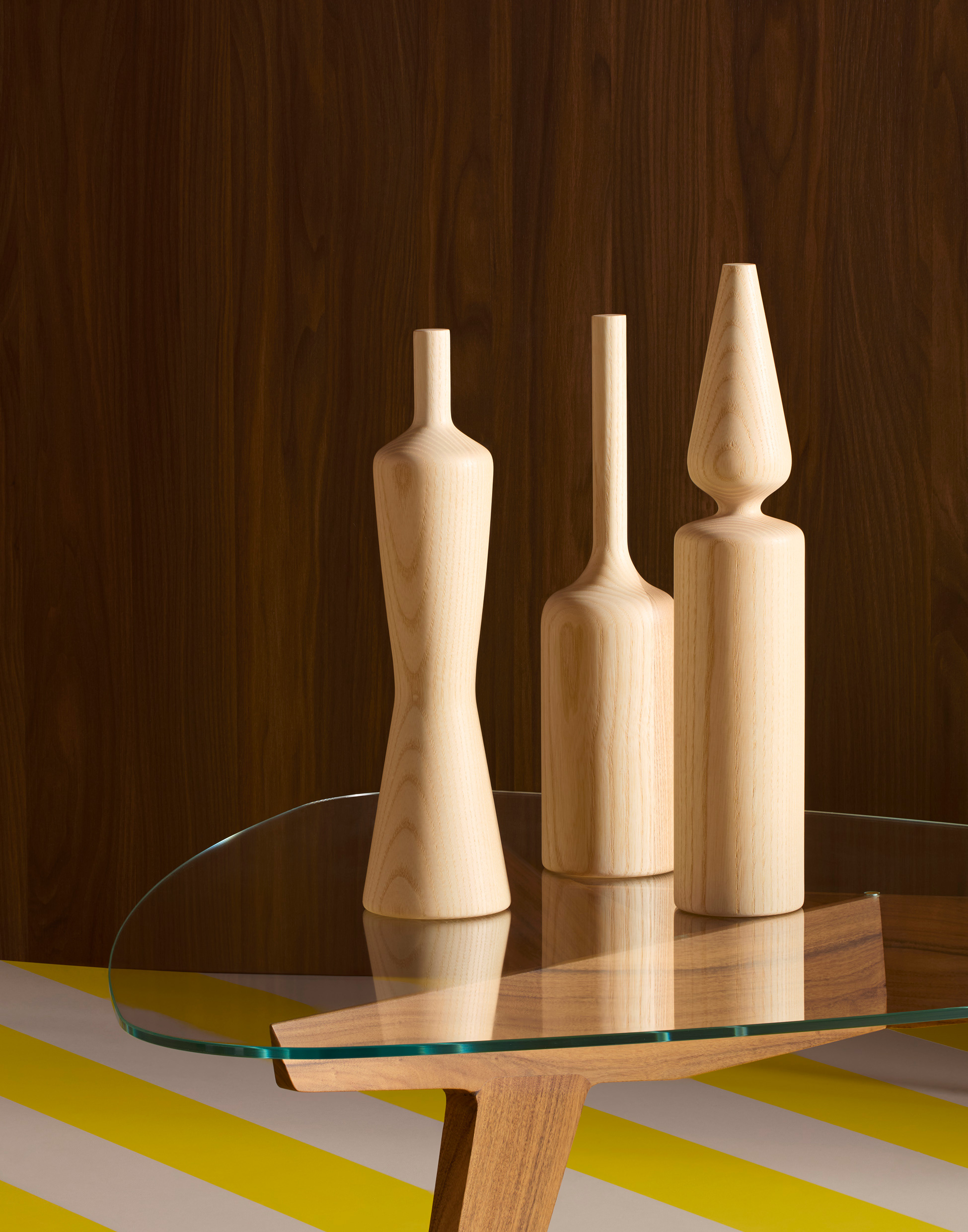 Bottiglie, design Gio Ponti, courtesy of Gio Ponti Archives, creative direction Elisa Ossino Studio, ph. Aaron Tilley