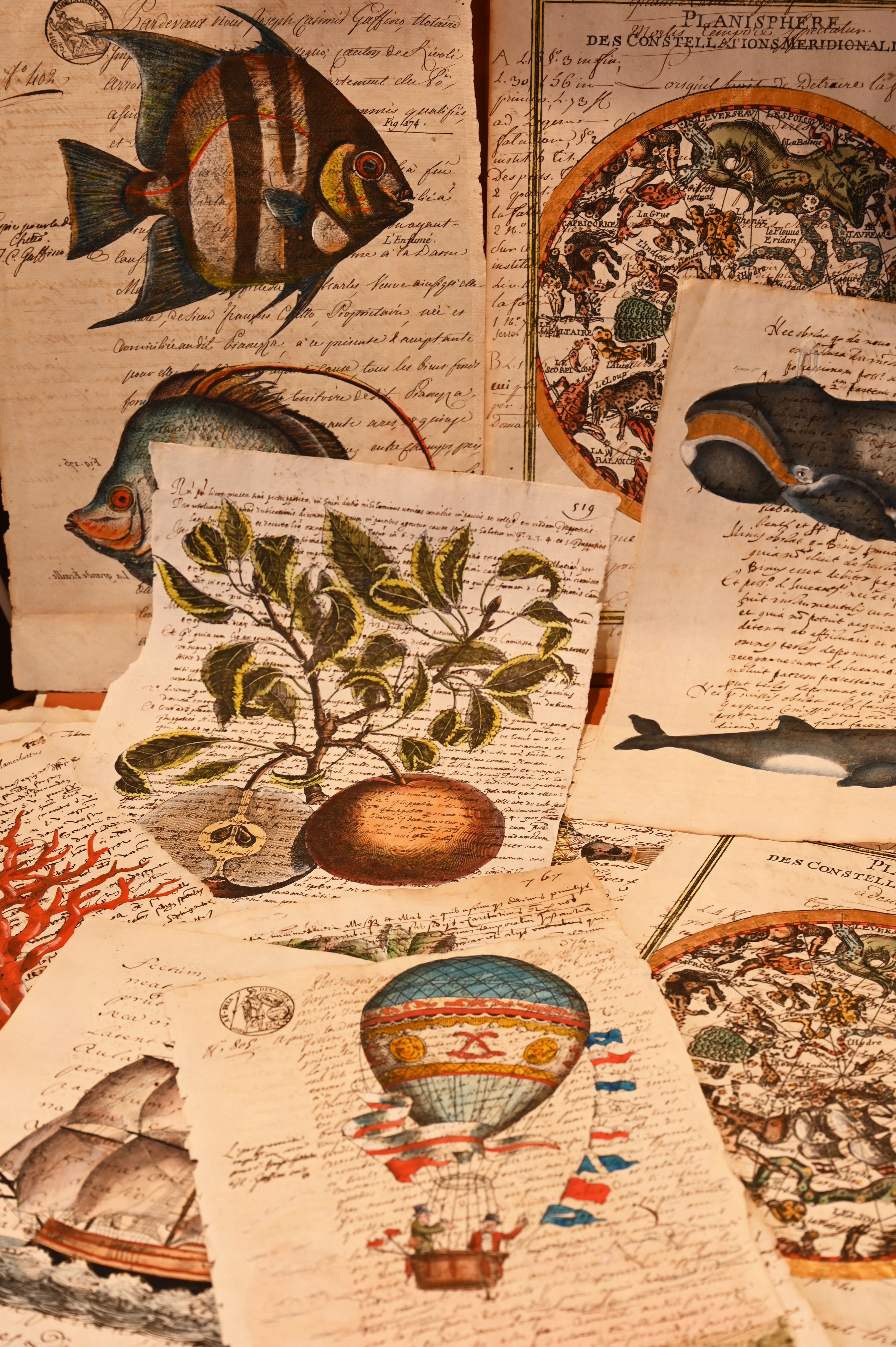 Dalla Carta alla Cartolina stationery, Amalfi