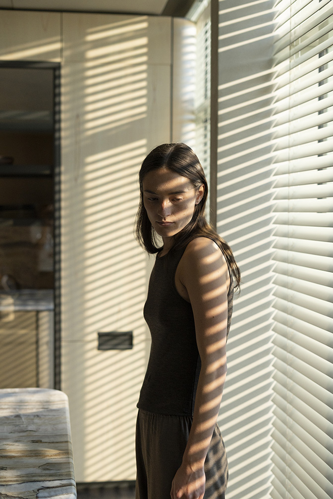 Behind-the-scenes shots from the Geometry of Life campaign