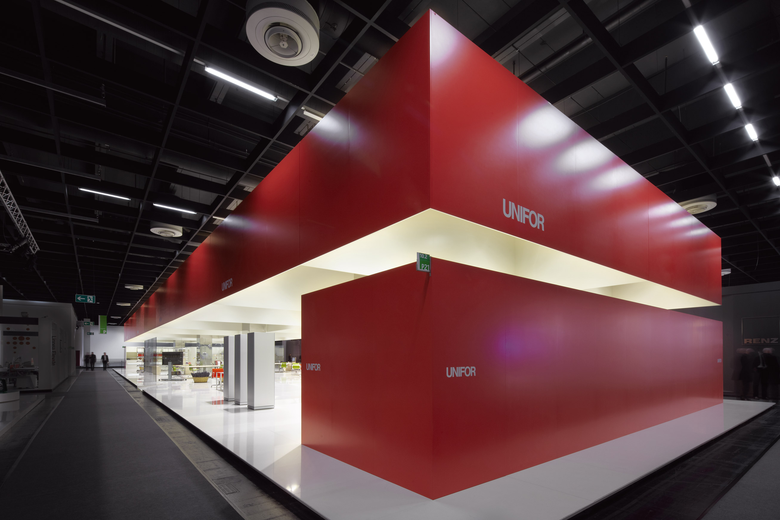 Studio Cerri & Associati, UniFor stand, Orgatec 2010, Cologne.