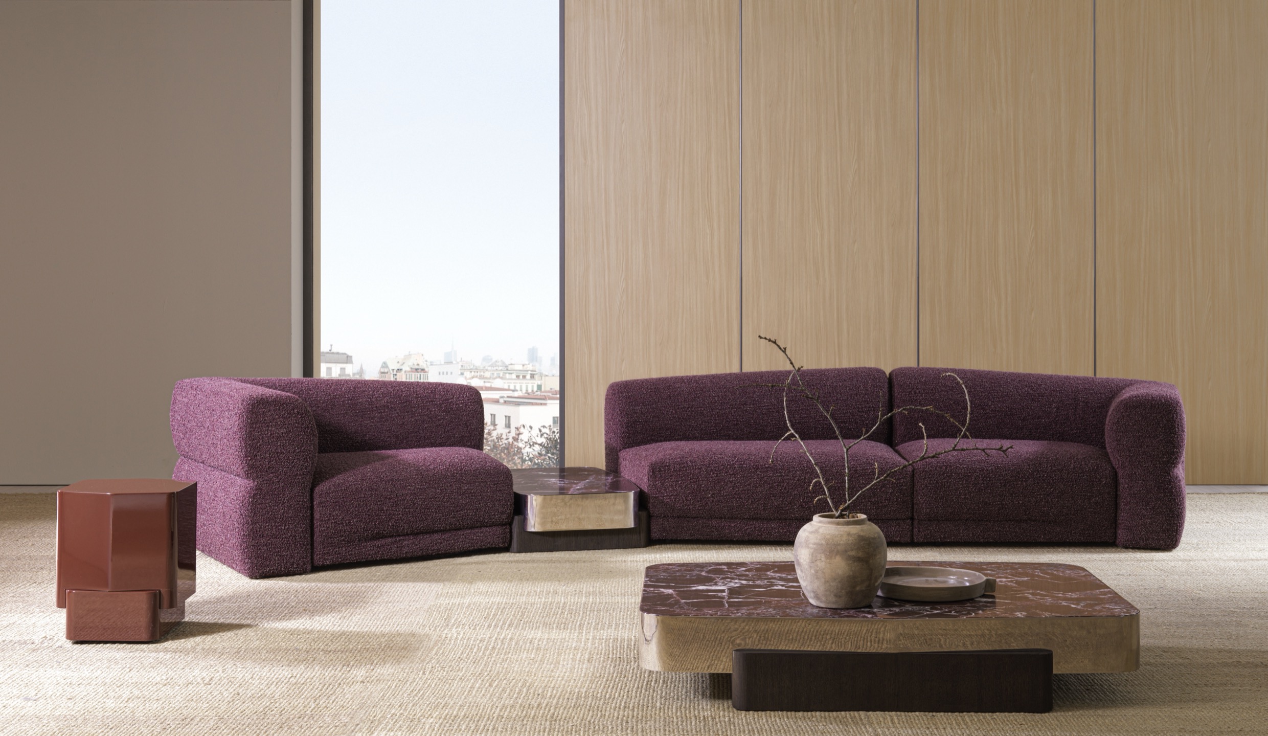 Emile Sofa by Christophe Delcourt