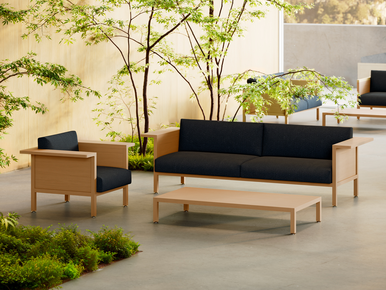 Snøhetta and Citterio's new modular seating system, Borealis. Image: Shestakovych Studio