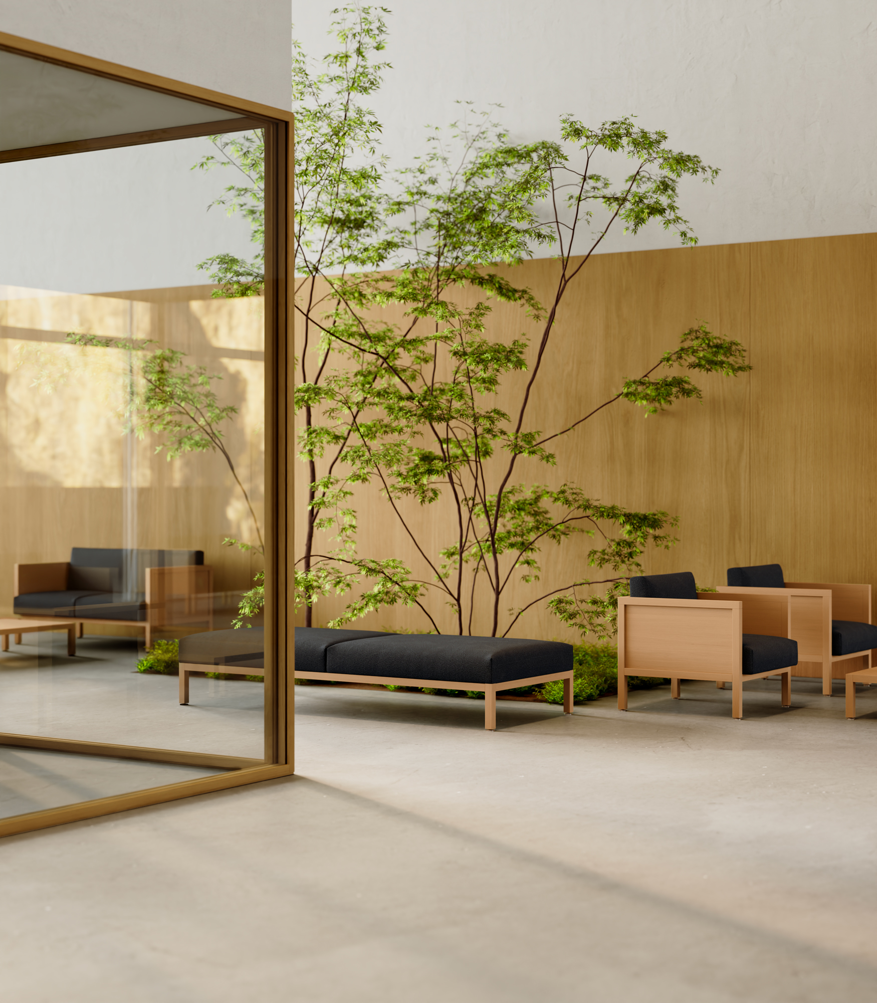Snøhetta and Citterio's new modular seating system, Borealis. Image: Shestakovych Studio