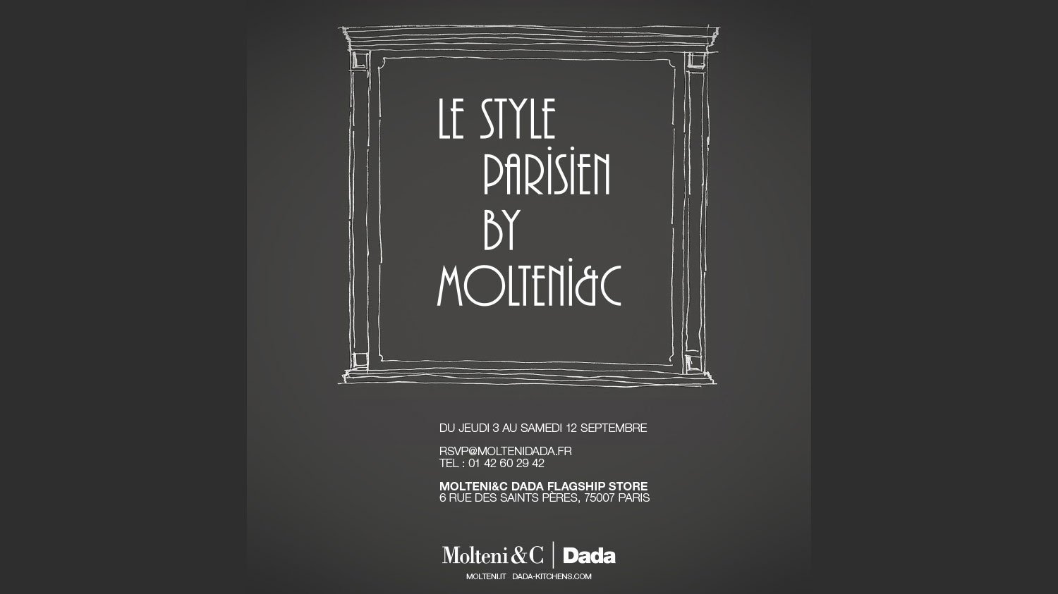 "LE STYLE PARISIEN BY MOLTENI&C”