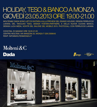 MONZA | Holiday, Teso, Banco