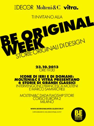 BE ORIGINAL WEEK