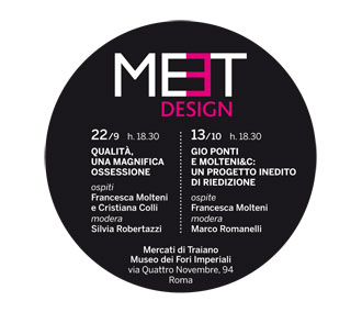 MEET DESIGN "Gio Ponti e Molteni&C: un progetto inedito di riedizione"