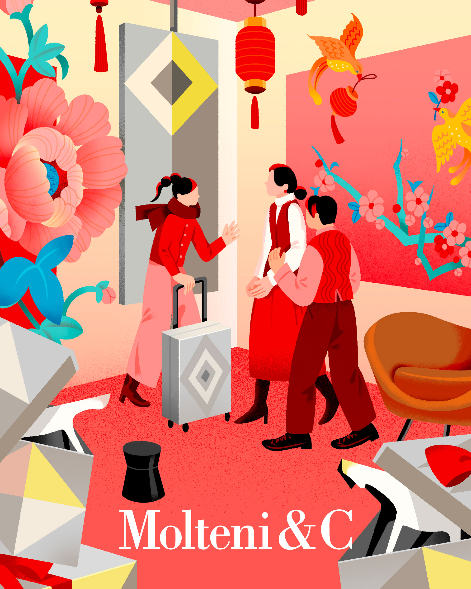 Reunion by Yulong Lli, in celebration of 2026 Lunar Year