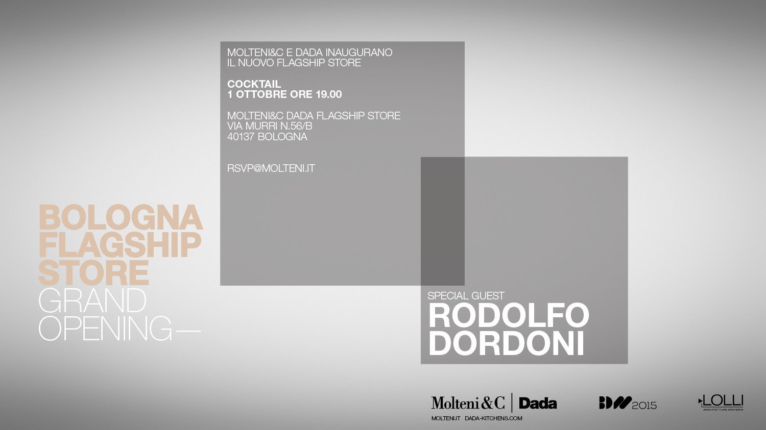 BOLOGNA FLAGSHIP STORE GRAND OPENING