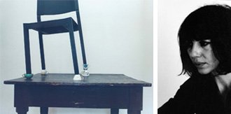 Over a table
