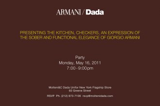 Armani/Dada